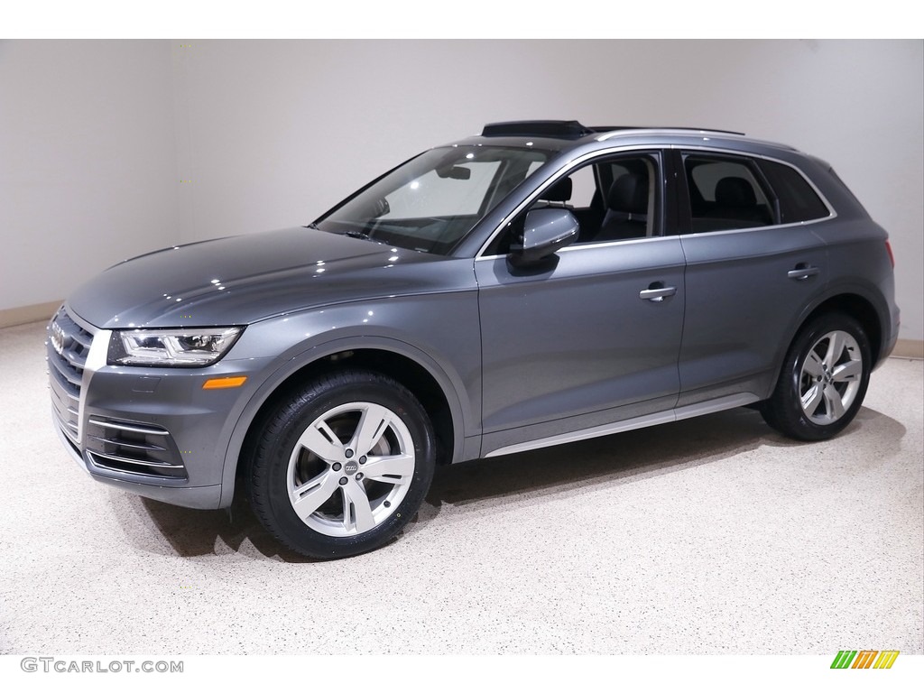 Monsoon Gray Metallic 2018 Audi Q5 2.0 TFSI Premium Plus quattro Exterior Photo #143250887