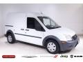 Frozen White 2013 Ford Transit Connect XL Van