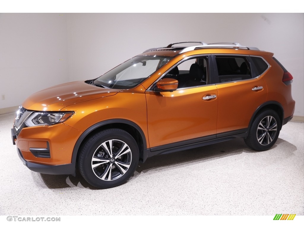 Monarch Orange Metallic 2019 Nissan Rogue S AWD Exterior Photo #143251655