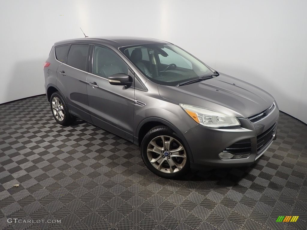 2013 Escape SEL 2.0L EcoBoost 4WD - Sterling Gray Metallic / Charcoal Black photo #3