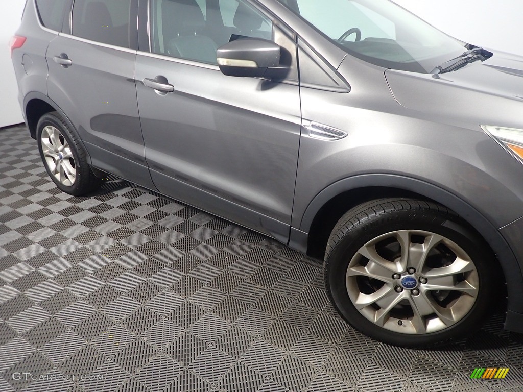 2013 Escape SEL 2.0L EcoBoost 4WD - Sterling Gray Metallic / Charcoal Black photo #4