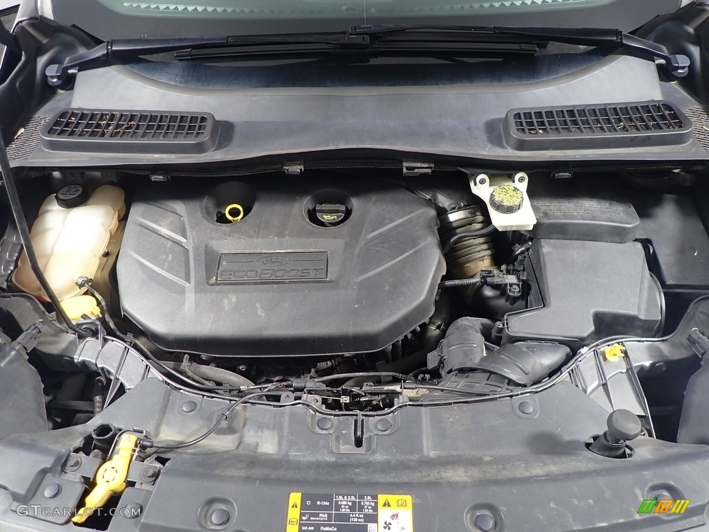 2013 Escape SEL 2.0L EcoBoost 4WD - Sterling Gray Metallic / Charcoal Black photo #7