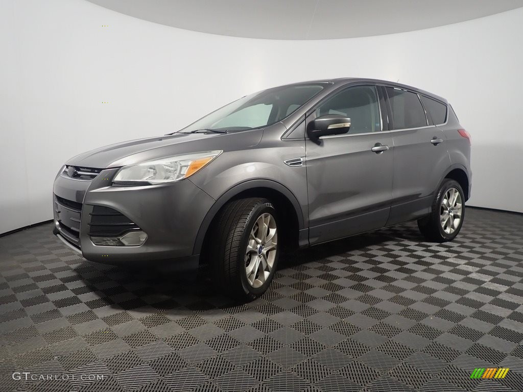 2013 Escape SEL 2.0L EcoBoost 4WD - Sterling Gray Metallic / Charcoal Black photo #8