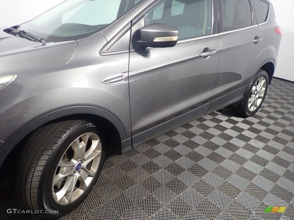 2013 Escape SEL 2.0L EcoBoost 4WD - Sterling Gray Metallic / Charcoal Black photo #10