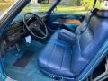 Dark Blue 1970 Cadillac DeVille Convertible Interior Color