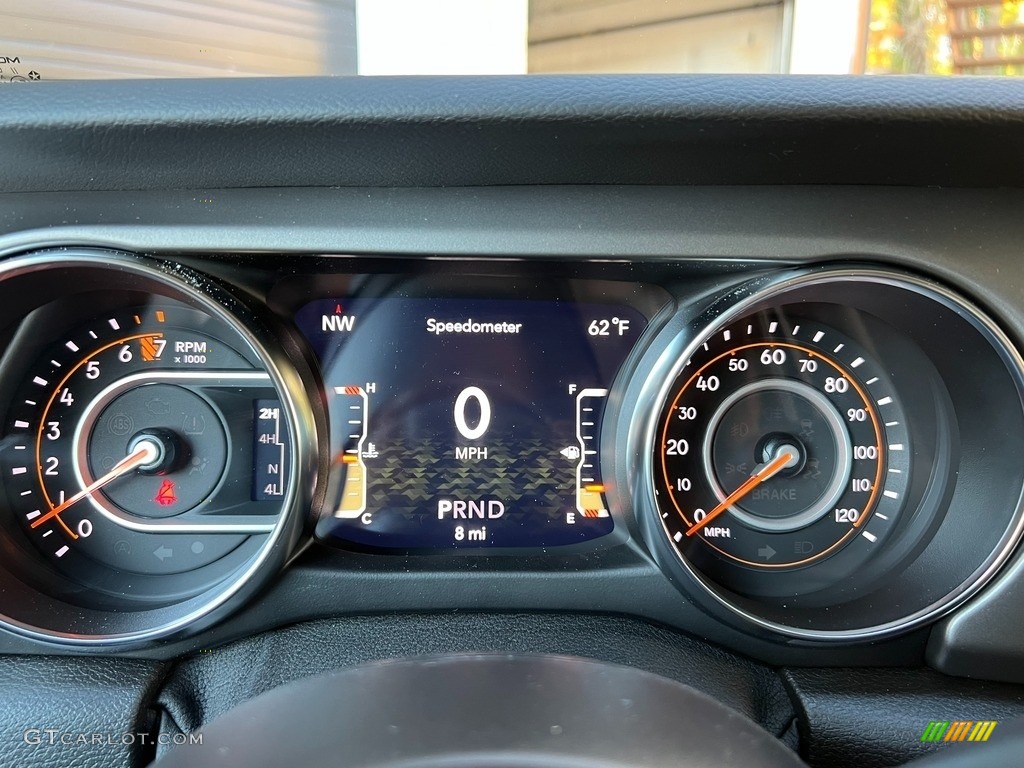 2021 Jeep Wrangler Unlimited Willys 4x4 Gauges Photos