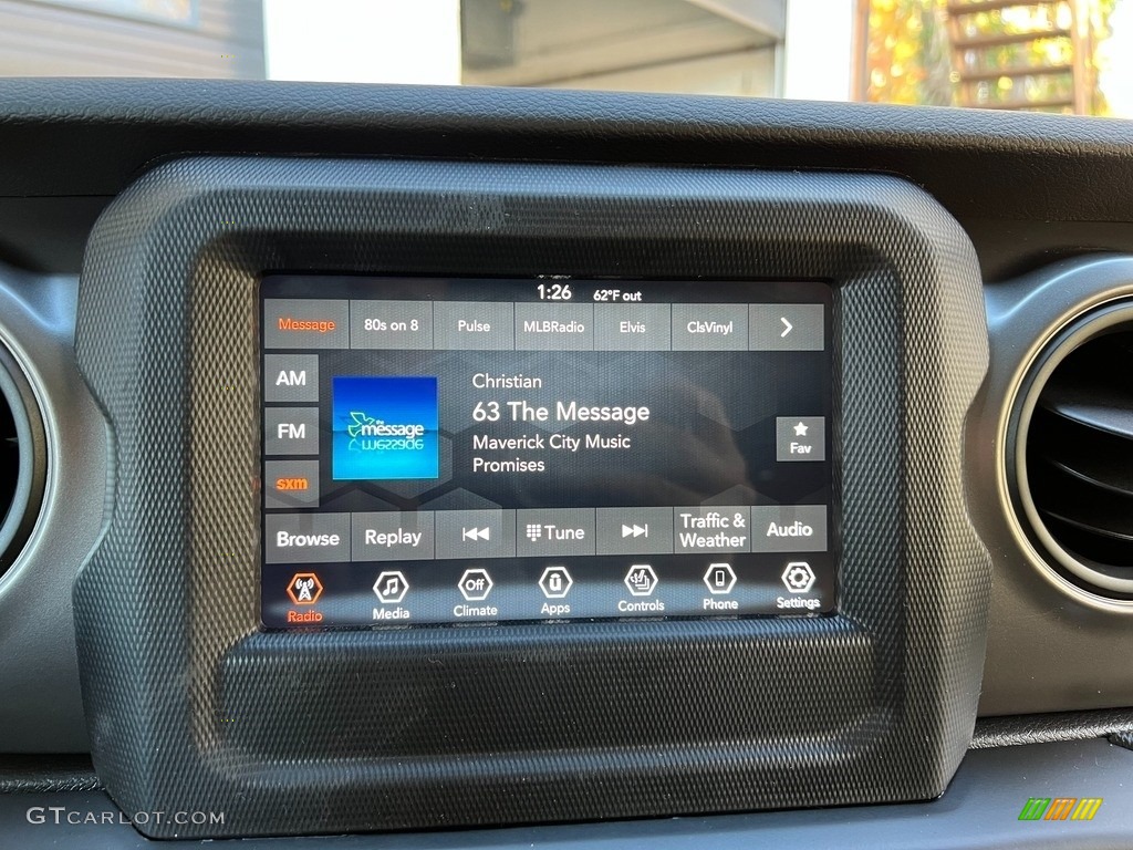 2021 Jeep Wrangler Unlimited Willys 4x4 Controls Photo #143252078
