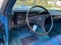 1970 Cadillac DeVille Dark Blue Interior Steering Wheel Photo