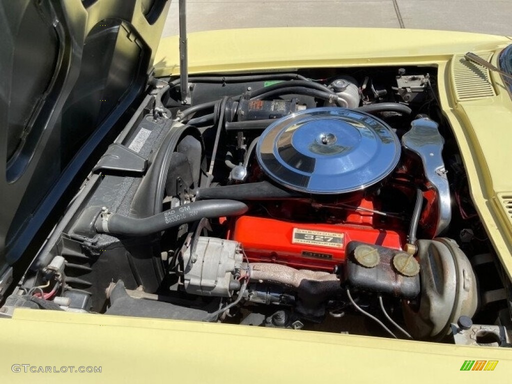 1965 Chevrolet Corvette Sting Ray Convertible Engine Photos