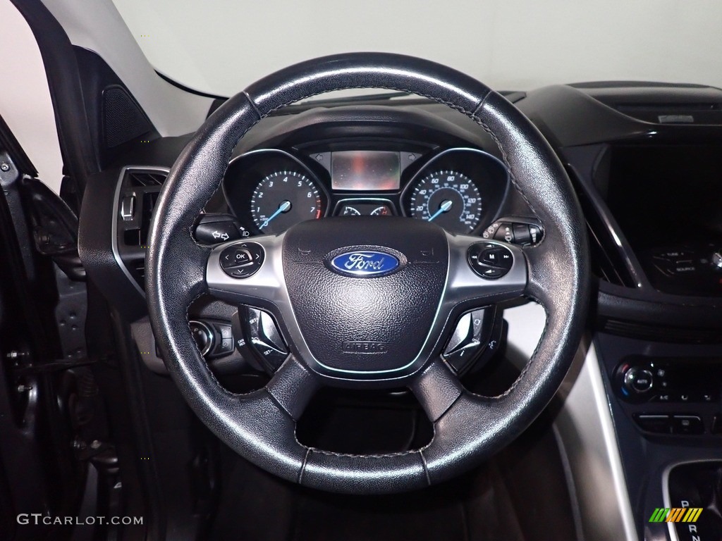 2013 Escape SEL 2.0L EcoBoost 4WD - Sterling Gray Metallic / Charcoal Black photo #27