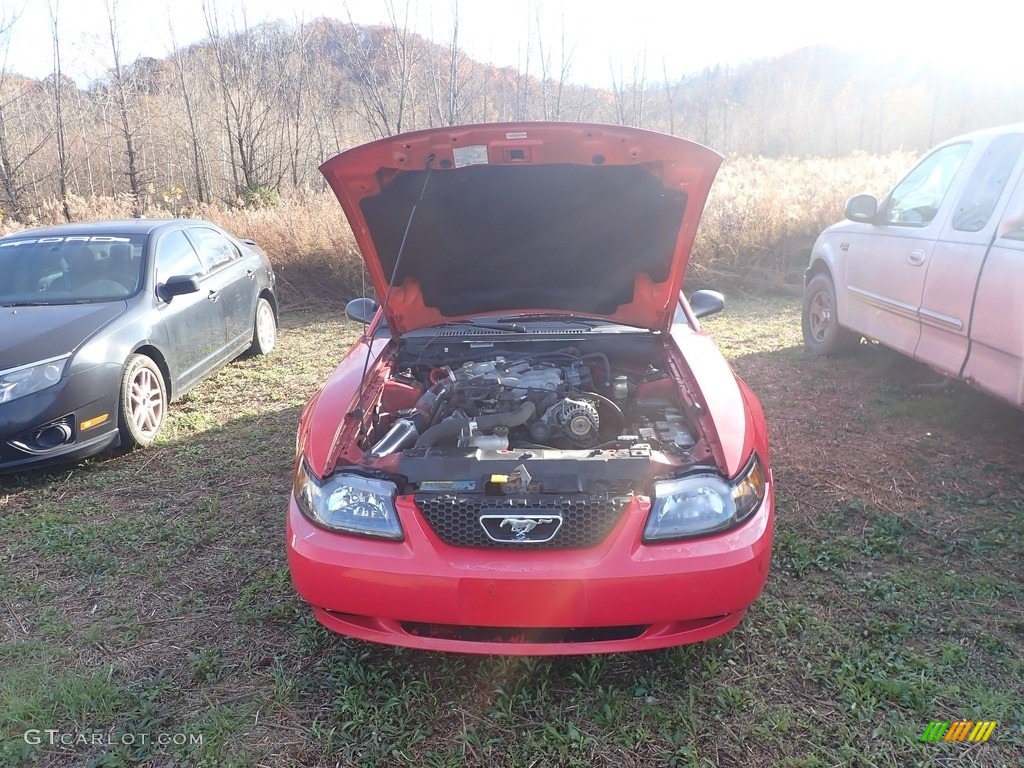 2004 Mustang V6 Coupe - Torch Red / Dark Charcoal photo #5