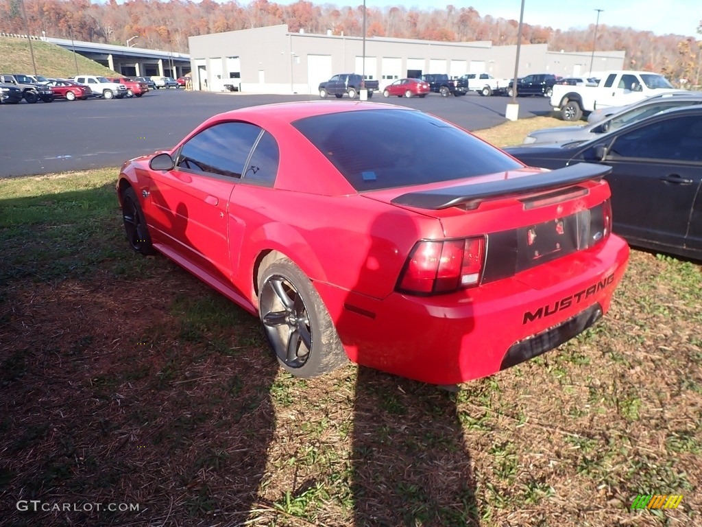 2004 Mustang V6 Coupe - Torch Red / Dark Charcoal photo #9