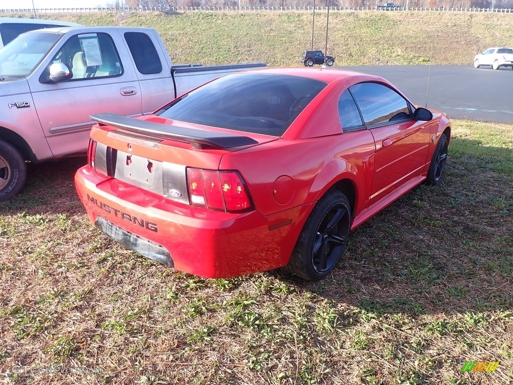 2004 Mustang V6 Coupe - Torch Red / Dark Charcoal photo #11