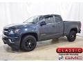 Satin Steel Metallic 2018 Chevrolet Colorado LT Extended Cab 4x4