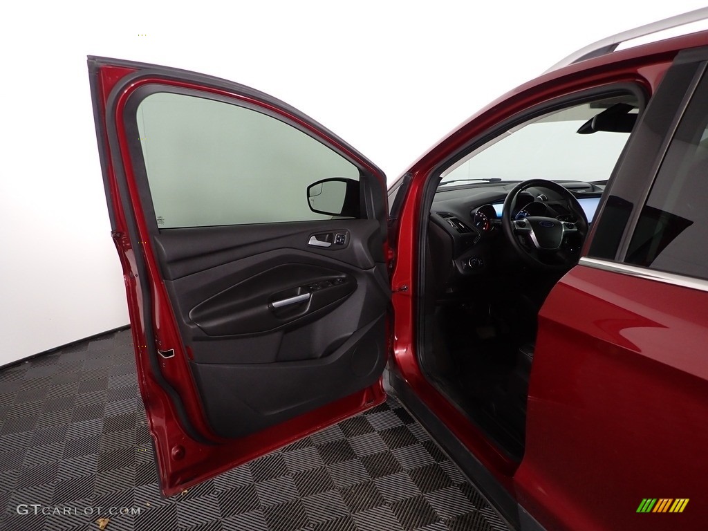 2014 Escape Titanium 2.0L EcoBoost 4WD - Ruby Red / Charcoal Black photo #16