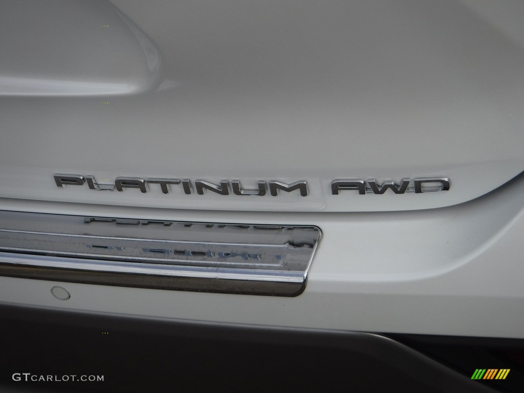 2020 Highlander Platinum AWD - Blizzard White Pearl / Black photo #19