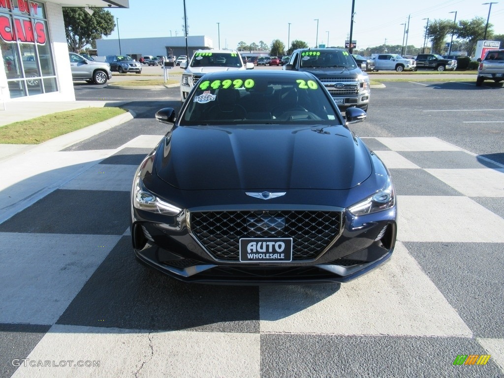 2020 Genesis G70 - Adriatic Blue / Black photo #2