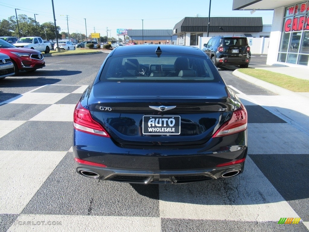 2020 Genesis G70 - Adriatic Blue / Black photo #4