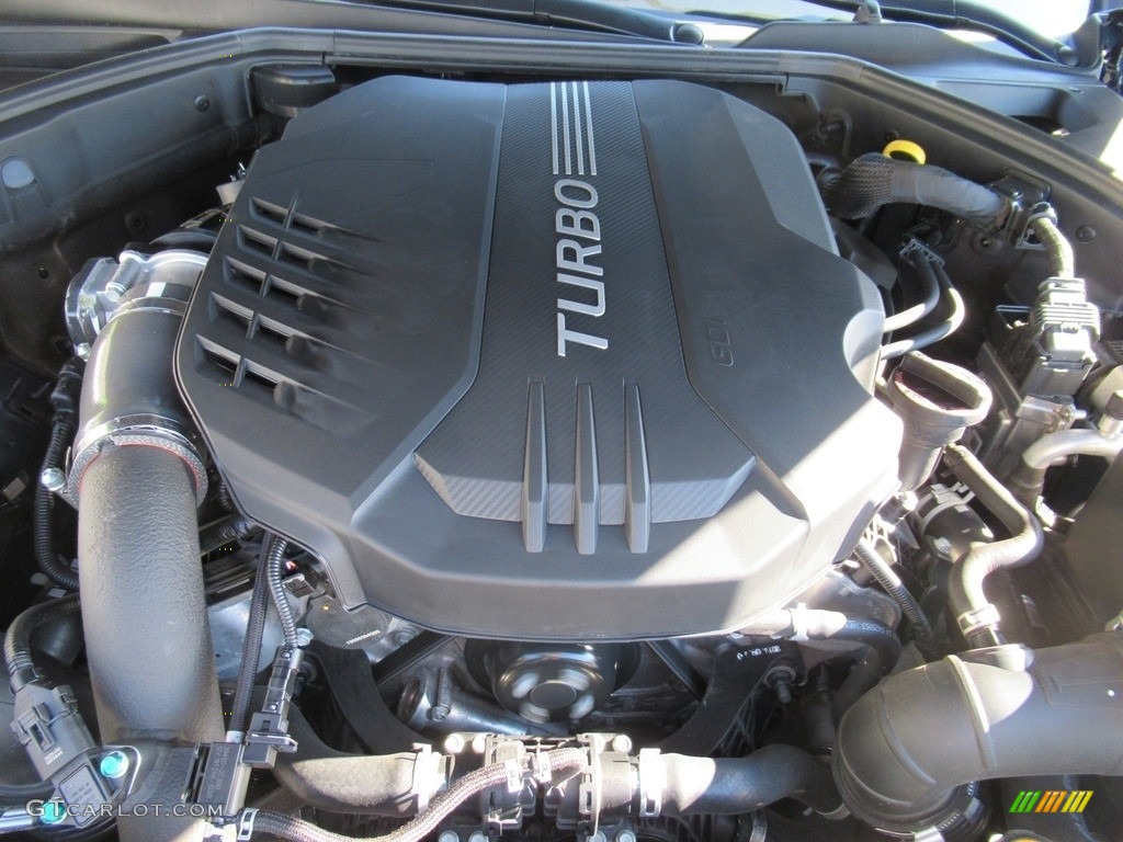 2020 Hyundai Genesis G70 3.3 Liter Twin-Turbocharged DOHC 24-Valve D-CVVT V6 Engine Photo #143256124