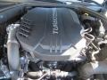 3.3 Liter Twin-Turbocharged DOHC 24-Valve D-CVVT V6 2020 Hyundai Genesis G70 Engine