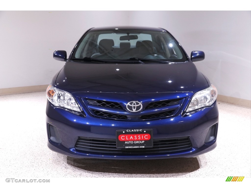 2012 Corolla S - Nautical Blue Metallic / Ash photo #2