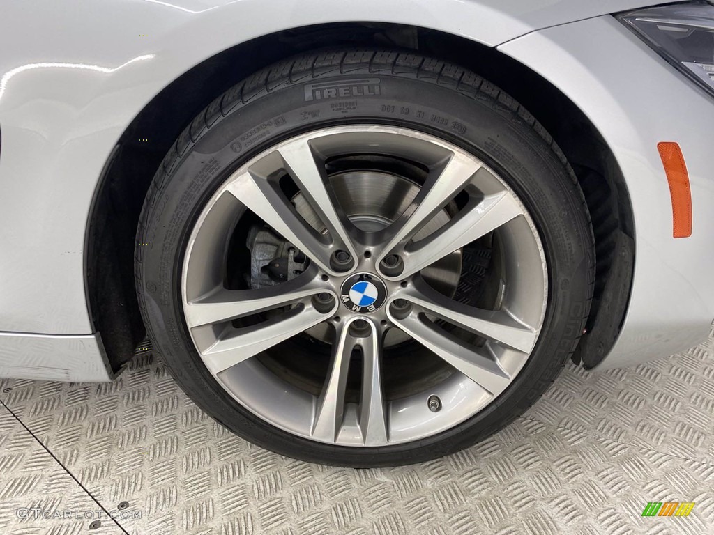 2019 4 Series 430i Gran Coupe - Glacier Silver Metallic / Black photo #6