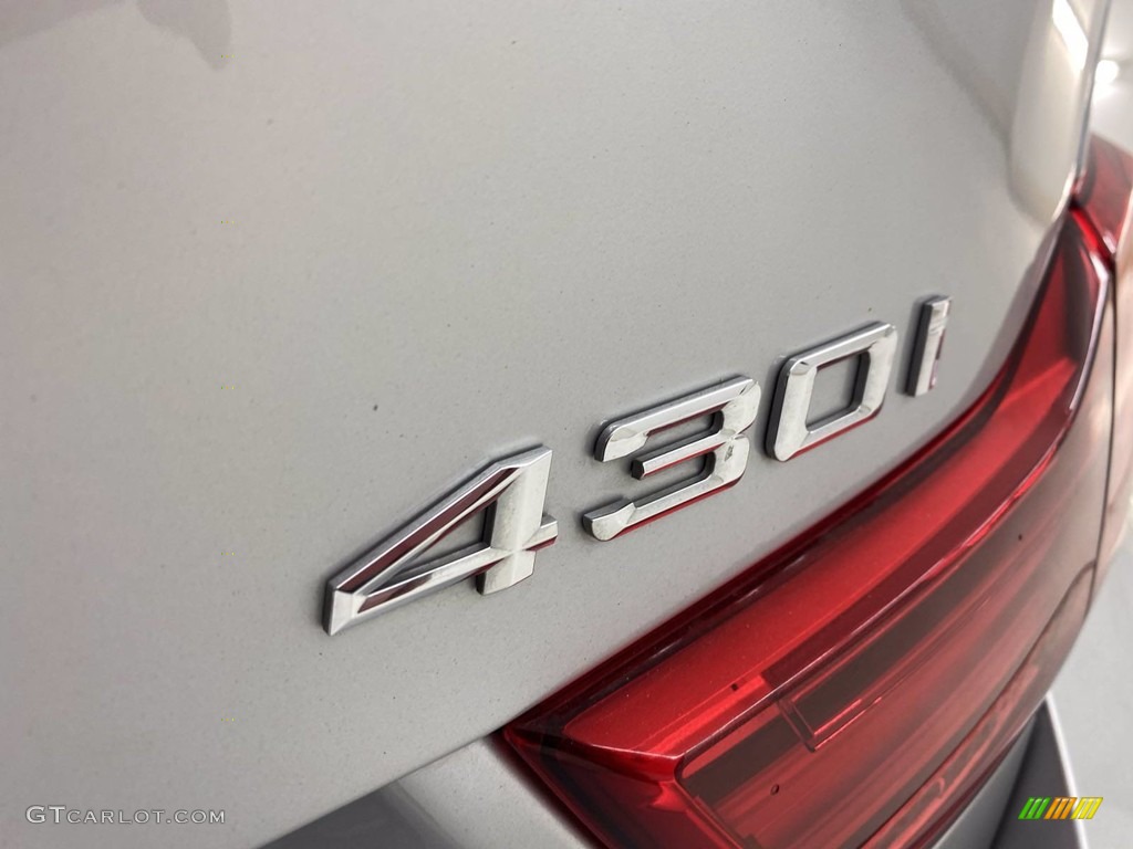 2019 4 Series 430i Gran Coupe - Glacier Silver Metallic / Black photo #10