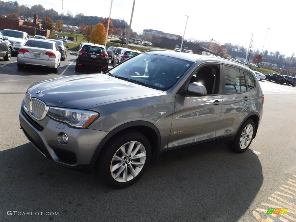 2015 X3 xDrive28i - Space Grey Metallic / Black photo #7