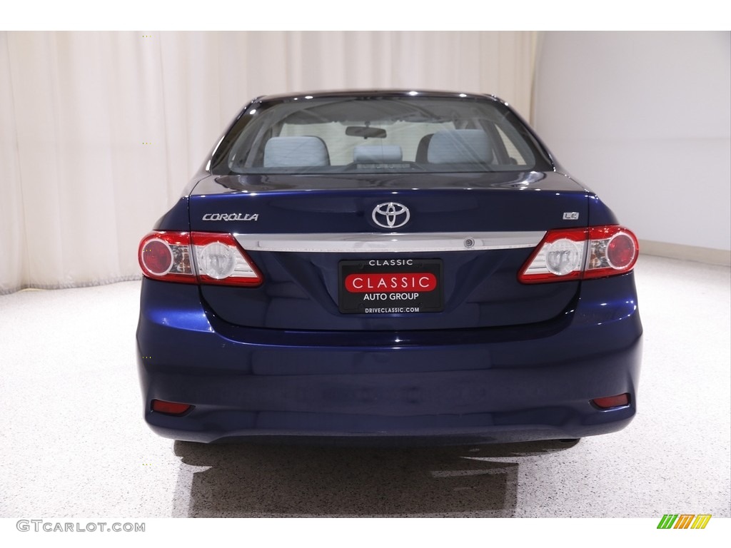 2012 Corolla S - Nautical Blue Metallic / Ash photo #16