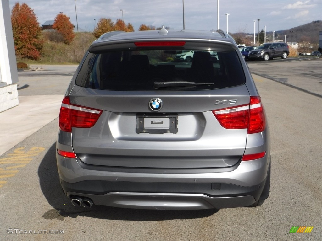 2015 X3 xDrive28i - Space Grey Metallic / Black photo #10