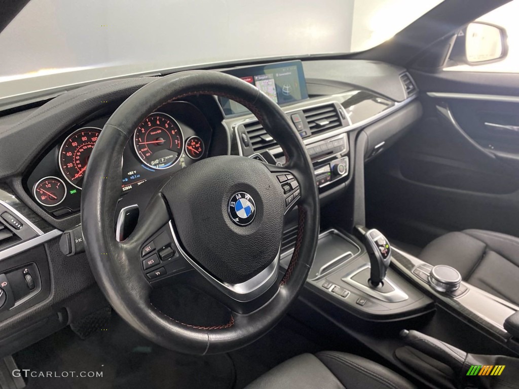2019 4 Series 430i Gran Coupe - Glacier Silver Metallic / Black photo #15