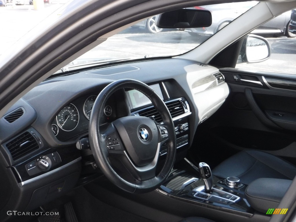2015 X3 xDrive28i - Space Grey Metallic / Black photo #14