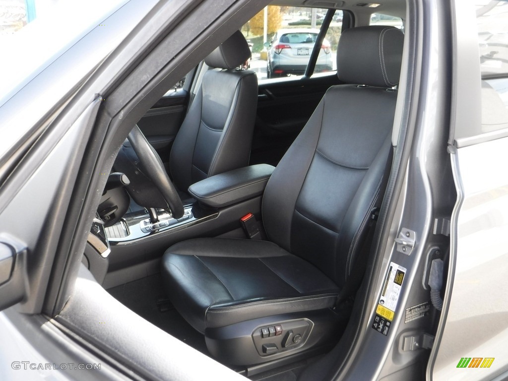 2015 X3 xDrive28i - Space Grey Metallic / Black photo #15