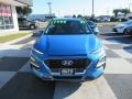 2021 Surf Blue Hyundai Kona Limited  photo #2