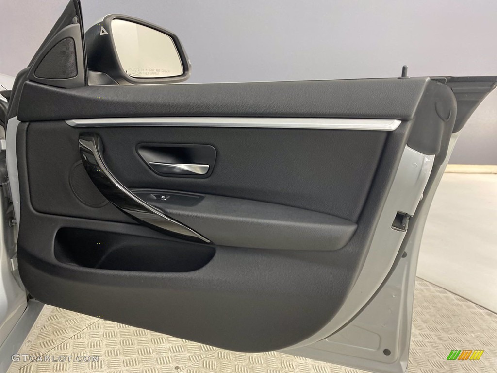 2019 4 Series 430i Gran Coupe - Glacier Silver Metallic / Black photo #31