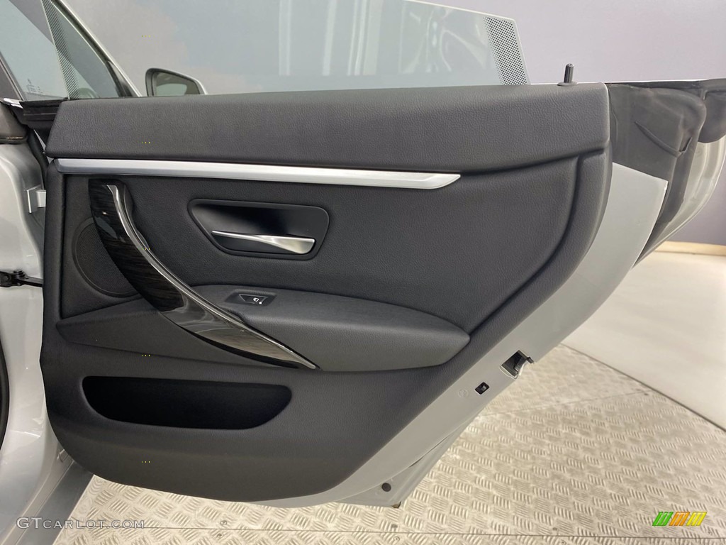 2019 4 Series 430i Gran Coupe - Glacier Silver Metallic / Black photo #34