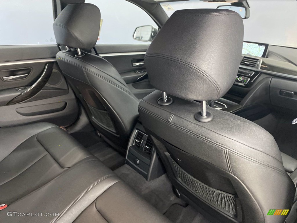 2019 4 Series 430i Gran Coupe - Glacier Silver Metallic / Black photo #35