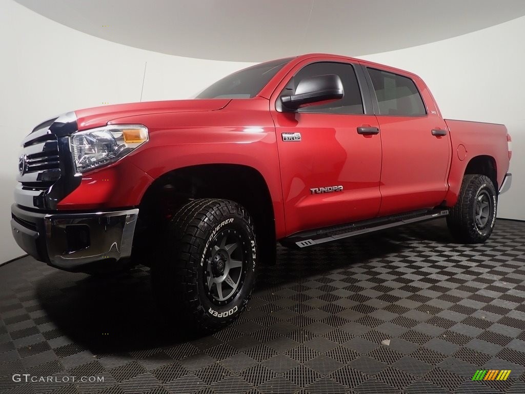 2017 Tundra SR5 CrewMax 4x4 - Barcelona Red Metallic / Black photo #9