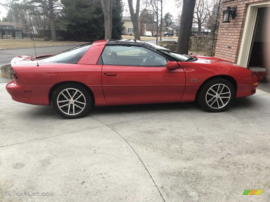 2002 Camaro Z28 Coupe - Bright Rally Red / Ebony Black photo #1