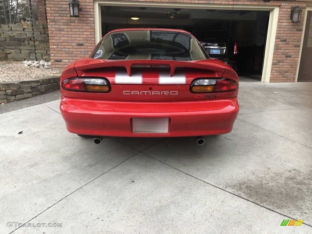 2002 Camaro Z28 Coupe - Bright Rally Red / Ebony Black photo #6