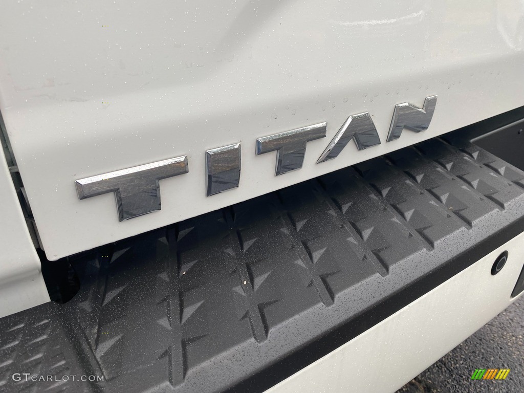 2019 Titan SV Crew Cab 4x4 - Glacier White / Black photo #44