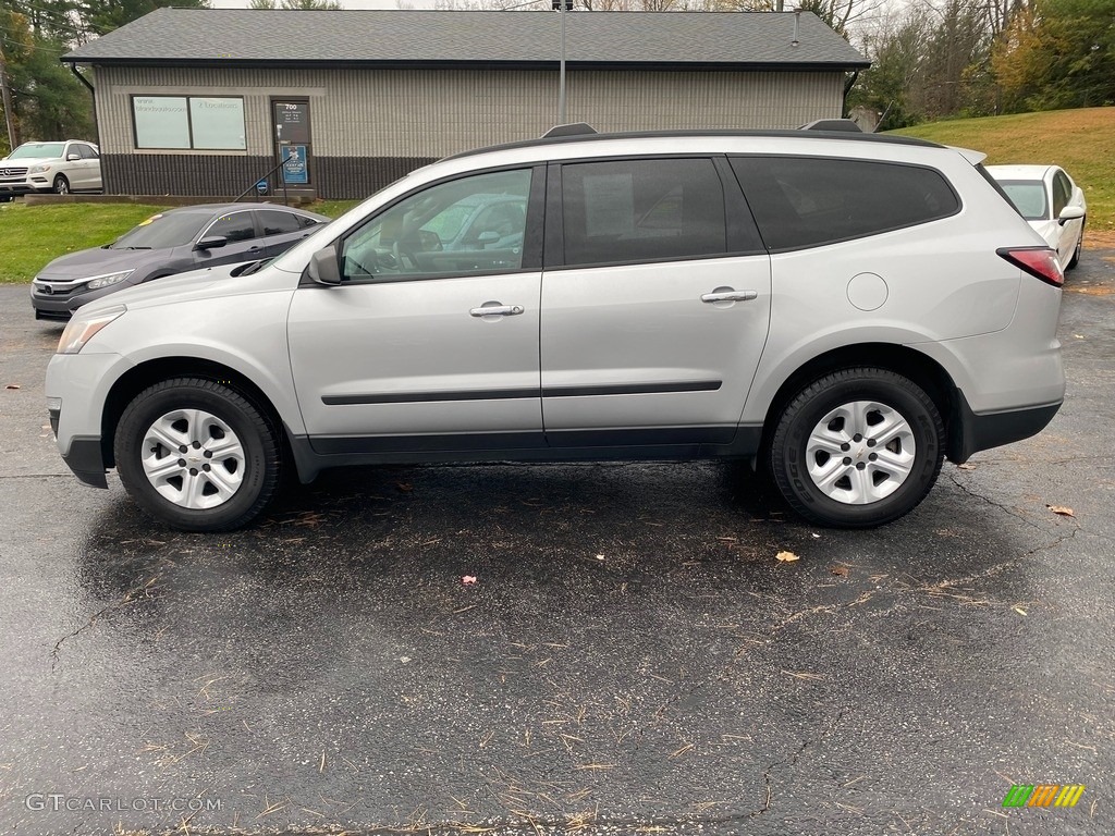 2017 Traverse LS - Silver Ice Metallic / Dark Titanium/Light Titanium photo #1