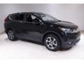 2018 Crystal Black Pearl Honda CR-V EX AWD  photo #1