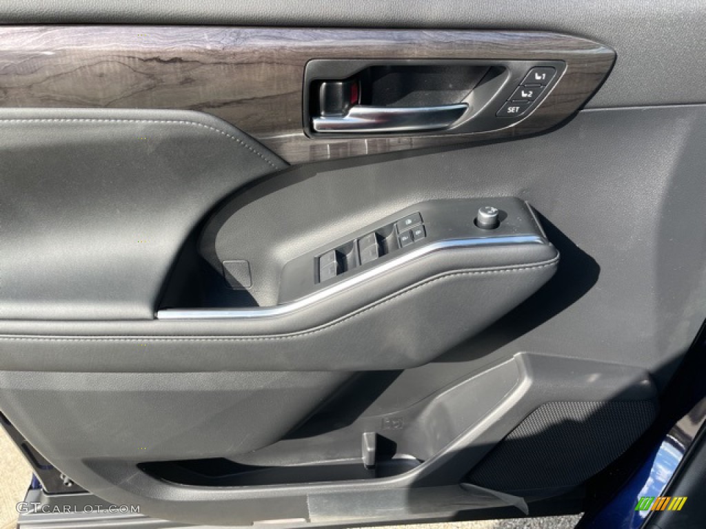 2022 Highlander Platinum AWD - Blueprint / Black photo #14