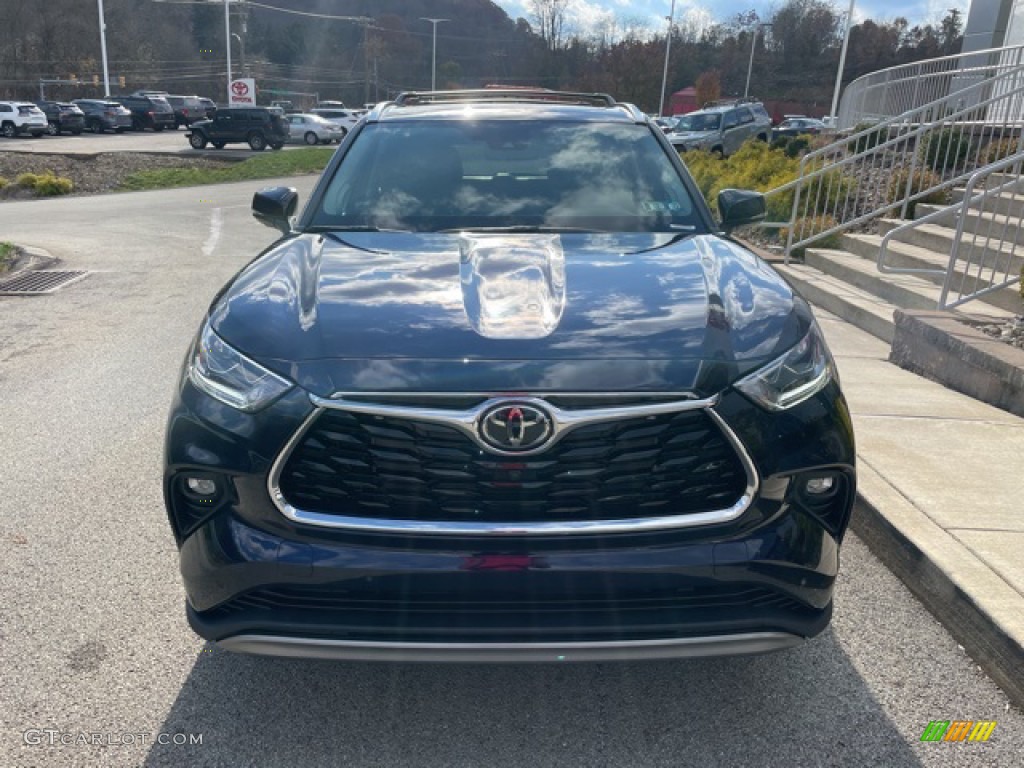 2022 Highlander Platinum AWD - Blueprint / Black photo #19