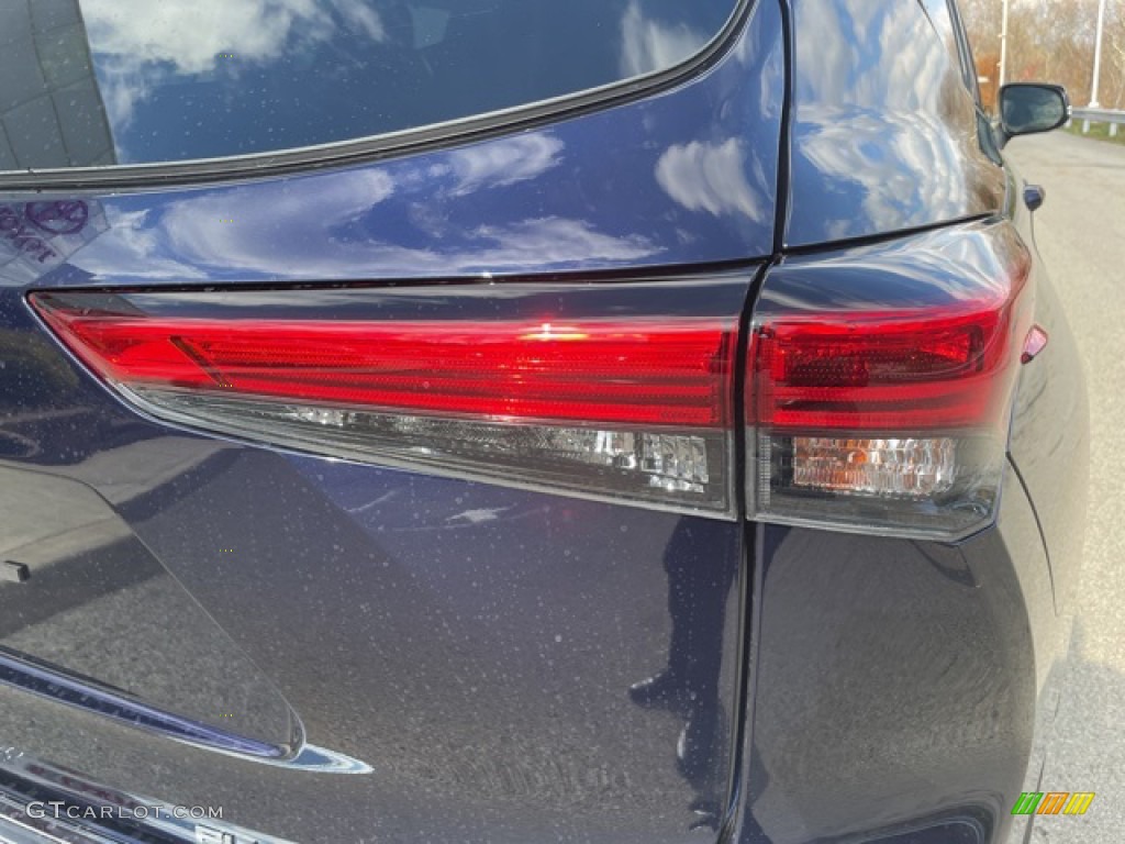 2022 Highlander Platinum AWD - Blueprint / Black photo #27