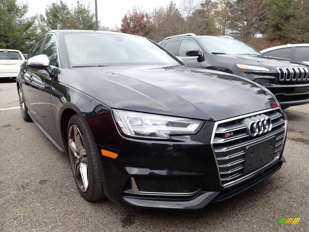 2018 S4 Premium Plus quattro Sedan - Brilliant Black / Black photo #2