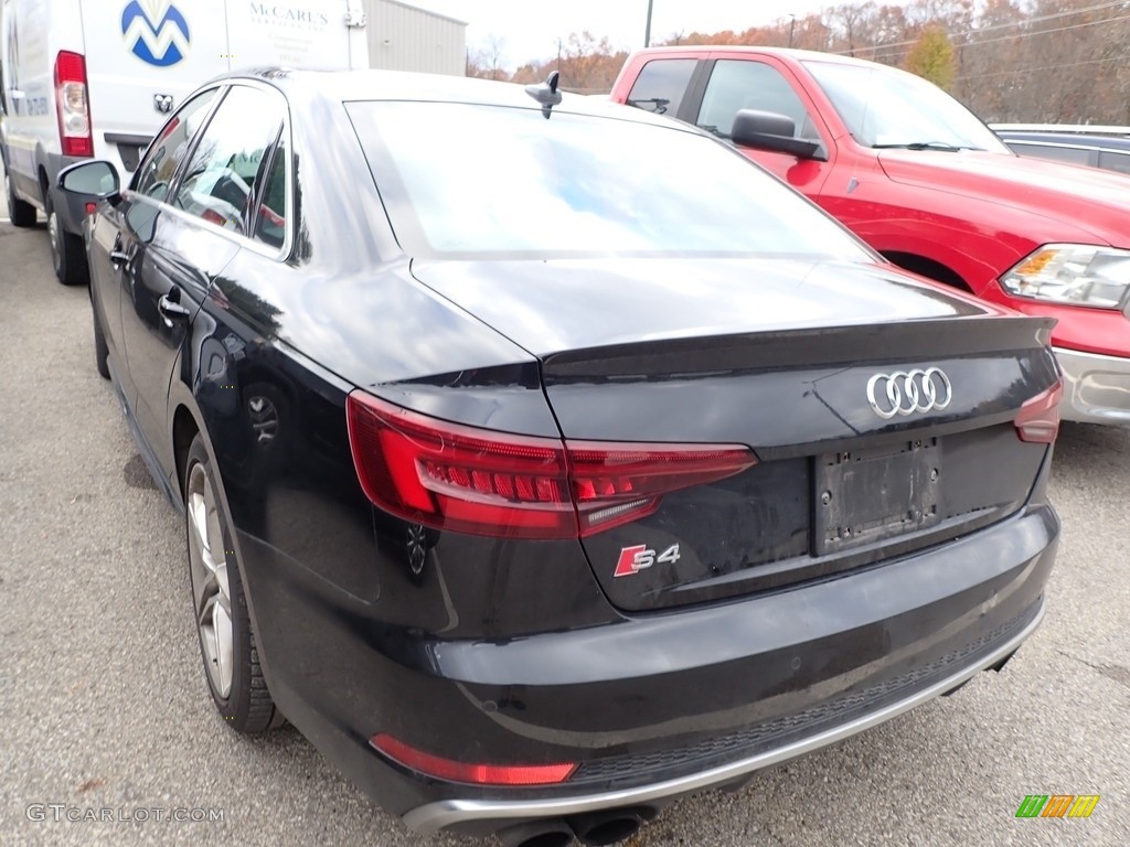 2018 S4 Premium Plus quattro Sedan - Brilliant Black / Black photo #3