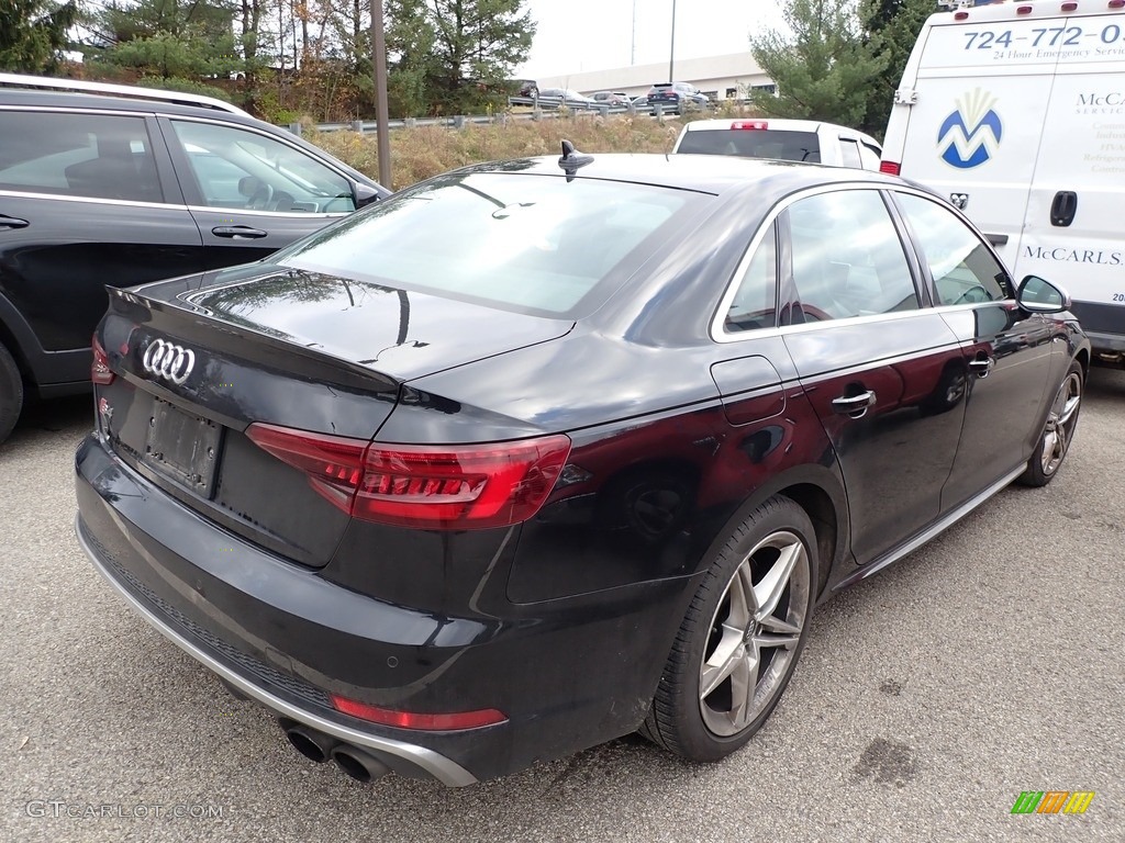 2018 S4 Premium Plus quattro Sedan - Brilliant Black / Black photo #4