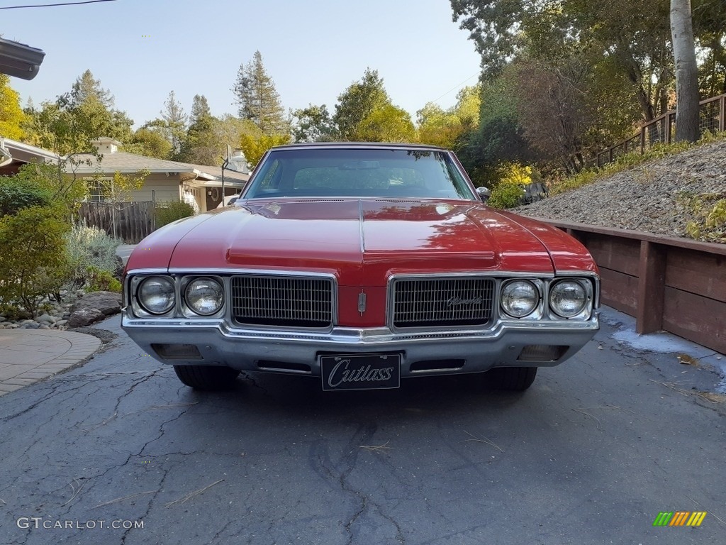 Matador Red 1970 Oldsmobile Cutlass Supreme Hardtop Coupe Exterior Photo #143259736